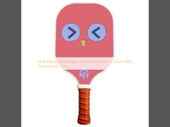 Hohe Rebound Glasfaser Pickleball Paddles Custom mit Honigkraut Kern